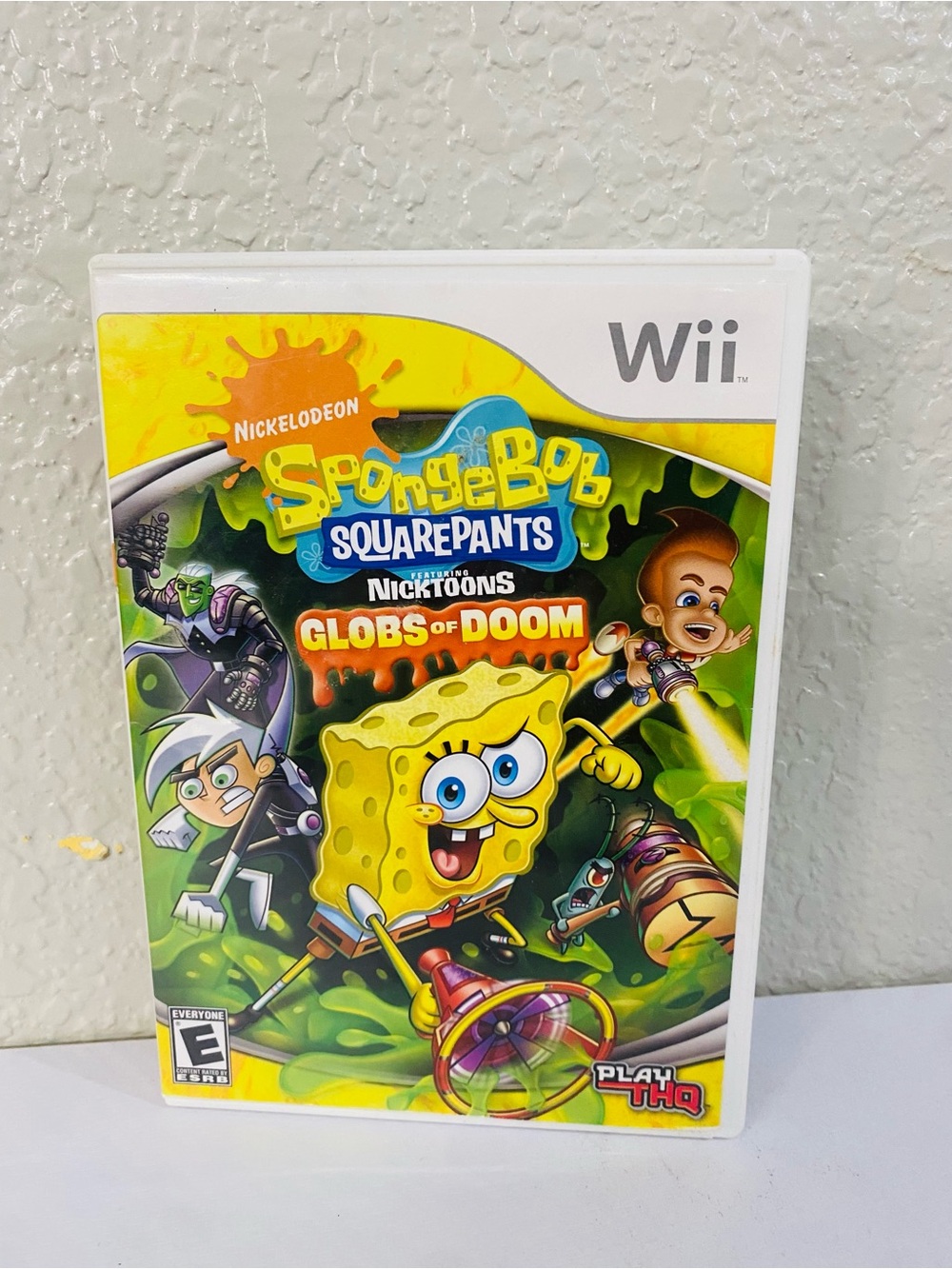 Nickelodeon SpongeBob SquarePants Globs of Doom Wii - Yellow & Green